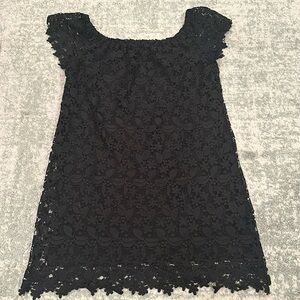 Ralph Lauren Lace Cocktail Dress Black